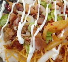 Grilled Meat Salad Rice Bowl