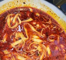 Knife-Scraped Oil-Poured Noodles