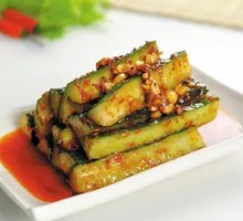 Spicy Cucumber Strips