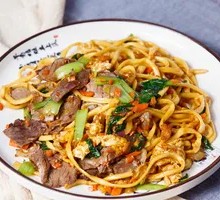 Cumin Lamb Stir-Fried Noodles