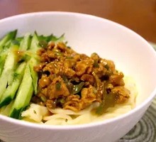 Egg Fried Sauce Noodles