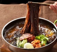 Freshly Pressed Buckwheat Cold Noodles