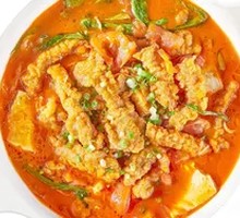 Tomato Fried Pork Nuggets