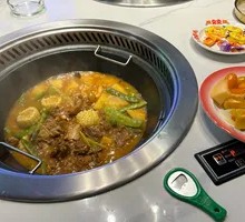 Pork Rib and Chicken Foot Stew