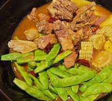 Pork Rib and Chicken Wing Pot