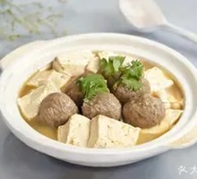 Beef Ball Tofu Hot Pot