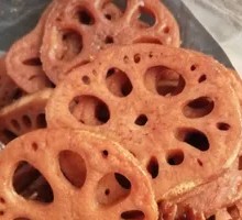 Sweet and Spicy Lotus Root Slices