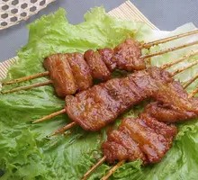 Garlic Shoots with Lamb Ribs