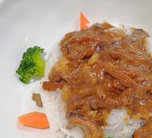Shiitake Braised Pork Rice