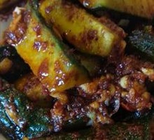 Spicy Cucumber Strips