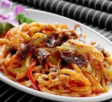 Sausage Fried Noodles