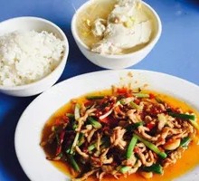 Fish-Flavored Shredded Pork Rice Bowl