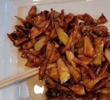 Stewed Bamboo Shoots in Oil