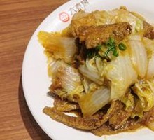 Fried Yellow Croaker with Chinese Cabbage