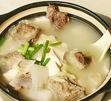 Chicken and Tofu Hot Pot