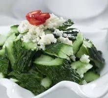 Garlic-Pressed Cucumber