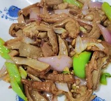 Stir-fried Pig Intestine