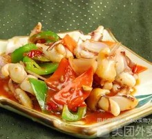 Spicy Stir-fried Squid Tentacles
