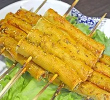 Stuffed Tofu Skin Rolls