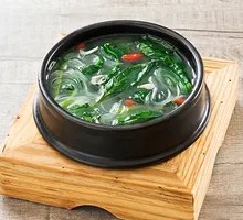 Spinach and Vermicelli Hot Pot