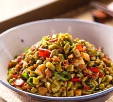 Minced Pork with Sour Beans