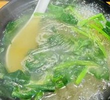 Spinach and Vermicelli Pot