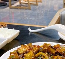 Braised Eggplant with Preserved Vegetable