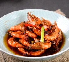 Old Man's Oil-Braised Shrimp