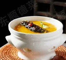 Braised Sea Cucumber with Millet