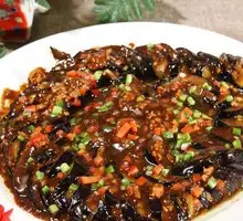 Braised Eggplant with Sauce
