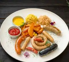 German Sausage Platter