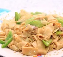 Spicy Pepper and Dried Tofu