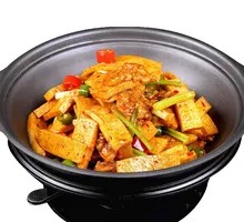 Spicy Pot-Braised Tofu with Leaves