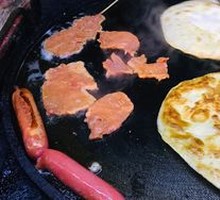 Pork Tenderloin Egg Pancake