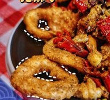 Spicy Squid Stir-Fry