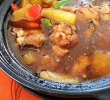 Stewed Chicken with Brown Sauce