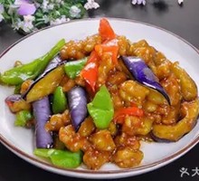 Braised Pork and Eggplant