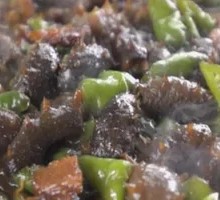 Mashed Pepper Stir-fried Sea Cucumber