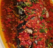 Chopped Chili Sea Cucumber with Fish Fillet