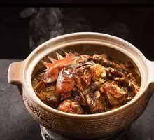 Braised Chicken with Wild Mushrooms and Vermicelli