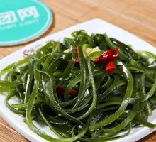Thin seaweed strips