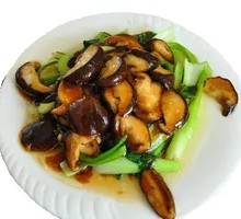 Braised Mushrooms with Chinese Cabbage