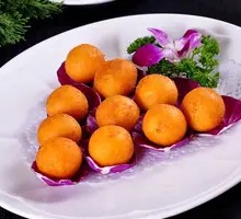 Taro Sweet Potato Balls