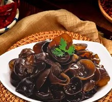Wood Ear Mushroom Dish
