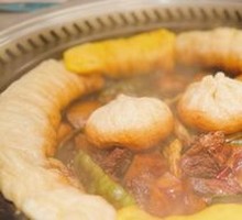 Special Pork Ribs and Flatbread Stew
