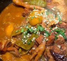 Pork Ribs and Chicken Feet