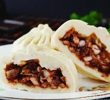 Sauced Meat Bun
