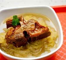 Sour Cabbage and Pork Rib Hot Pot