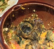 Spicy Pepper and Century Egg Mix