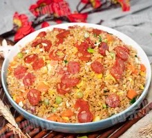 Secret-Style Dried Intestine Wild Leek Egg Fried Rice